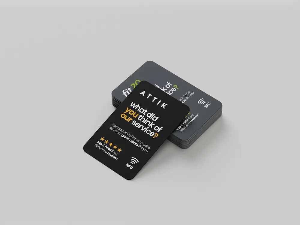 Attik Estate Agents Review NFC Cards