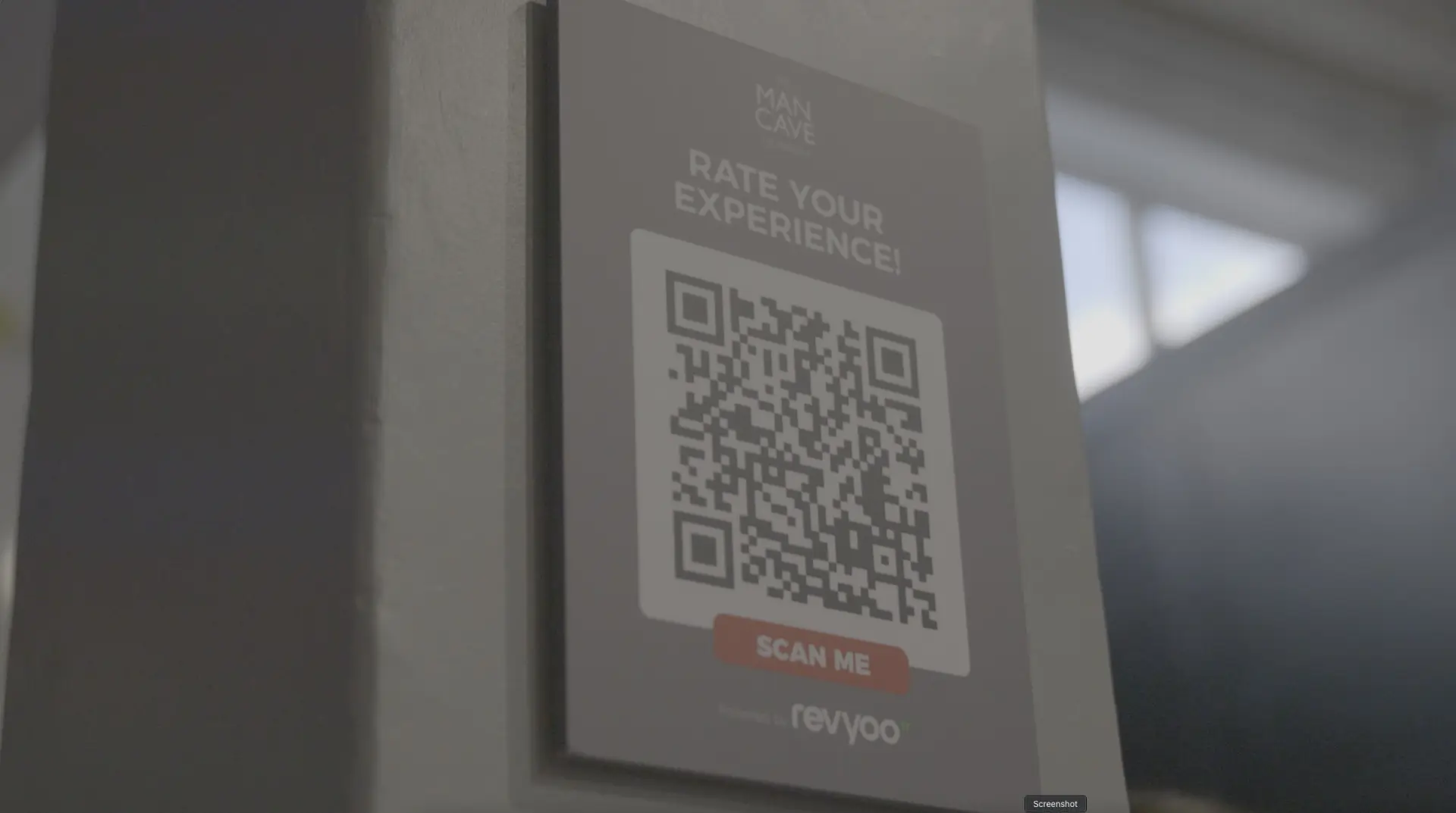 The Man Cave QR Code Review Boards
