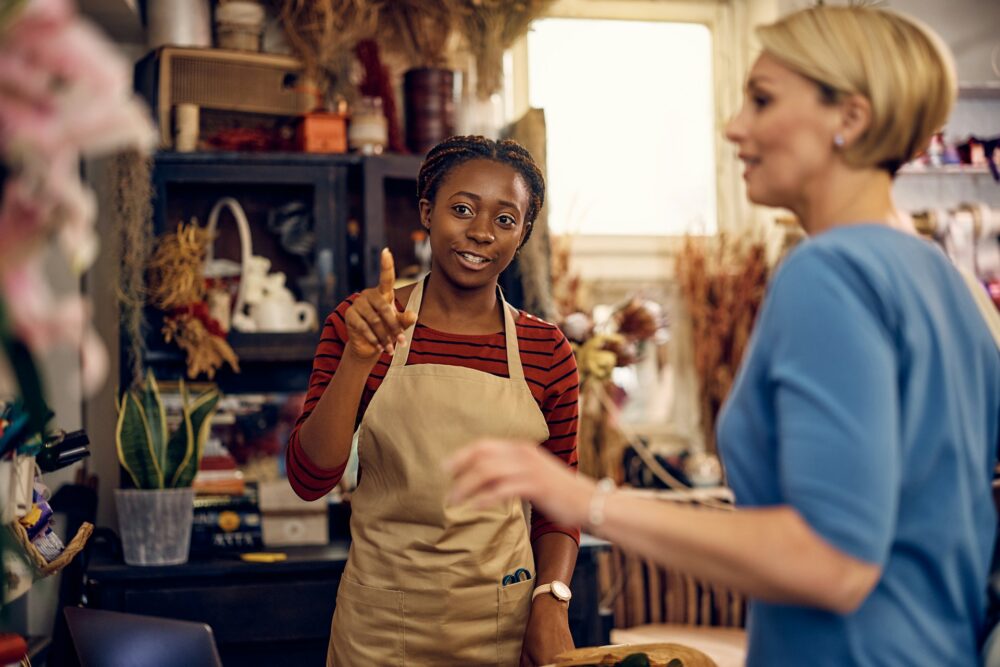 Reputation Management Software 21 Staff collecting review